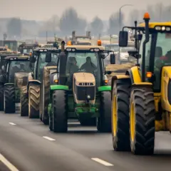 Protesty rolników we Francji: oblężenie Paryża i żądania.