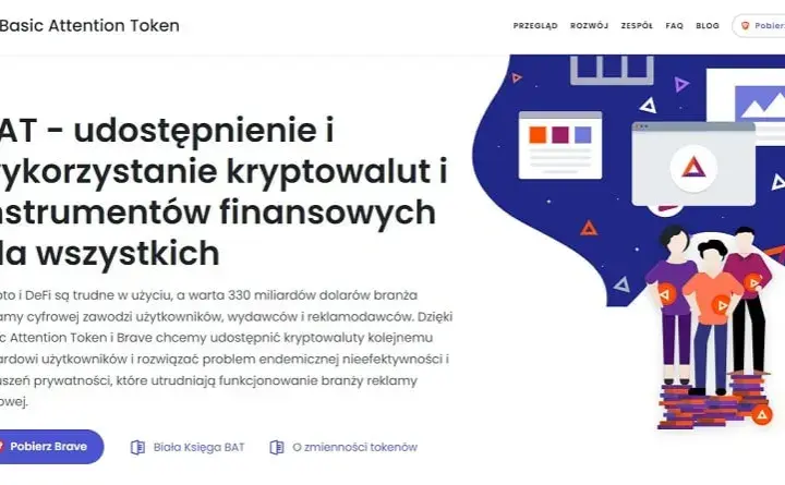 Kurs kryptowaluty BAT: Najnowsze informacje o kursie kryptowaluty BAT