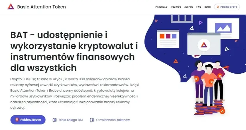 Kurs kryptowaluty BAT: Najnowsze informacje o kursie kryptowaluty BAT
