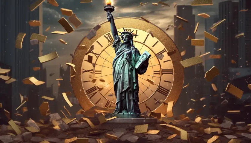 Robert kiyosaki przewiduje koniec imperium usa i kryzys długu: stawiaj na 3 rzeczy